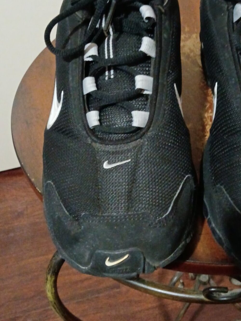 Nike Air Max Torch 3 319116-011 Mens Sz 12 Running Shoes Black White Sneakers - Picture 7 of 14